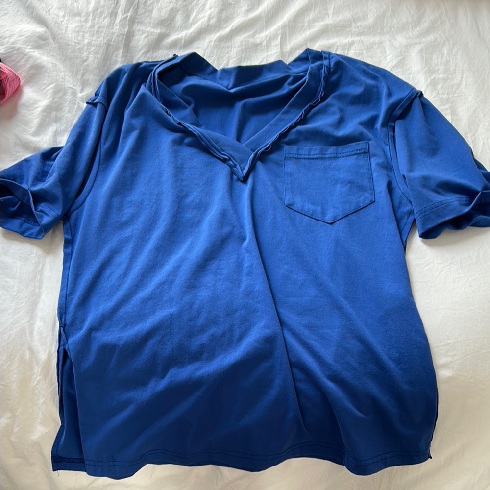 Men's Blue Casual Shirt